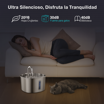 Dale a tu gato años de vida saludable extra con AquaPet